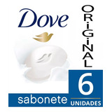 Kit Sabonete Hidratante Em Barra Dove 90g Com 6 Unidades