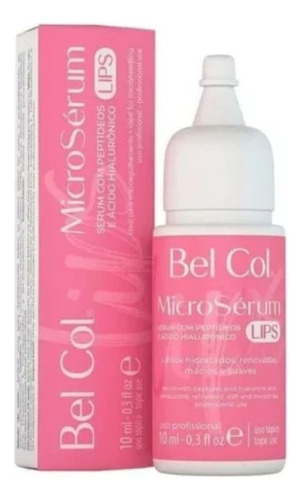 Ampola Micro Sérum Lips Multifuncional 10ml Bel Col 