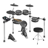 Batería Electrónica Alesis Command Mesh Kit + Silla Baquetas