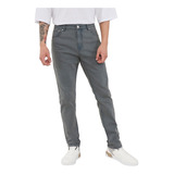 Jeans Hombre Skinny Fit Spandex Liso Charco Corona