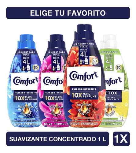  Comfort Suavizante Concentrado 1l