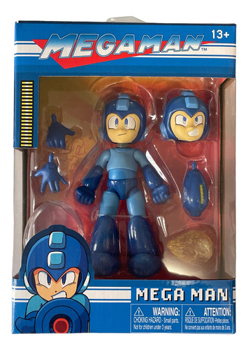 Figura Megaman Mega Man Jada Toys 2023 12cms Action Figure