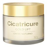 Kit C/ 4 Creme Facial Gold Lift Noturno Reduz Rugas 50g