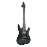  Guitarra Eléctrica De 7 Cuerdas Sgr C-7 Negro Brillante