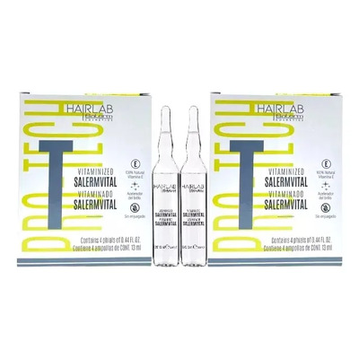 Salerm Vitamina E Vital 8 Ampolletas En 2 Cajas Nueva Imagen | Meses sin interés