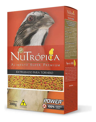 Ração Nutropica Power Trinca-ferro 300g