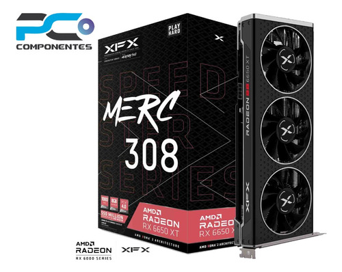 Tarjeta De Video Amd Xfx Merc308 Radeon Rx 6650 Xt 8gb