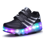 Patines Led Para Niños Con Cargador Usb Patines En Línea