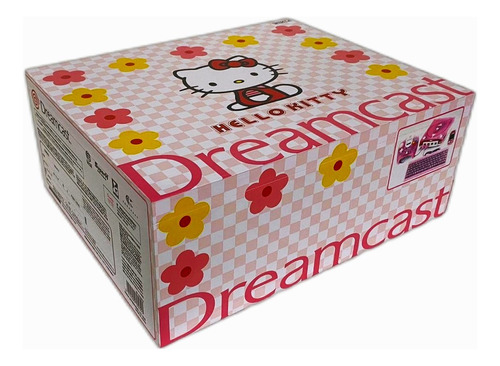 Caixa De Madeira Mdf Dreamcast Hello Kitty Com Divisórias 