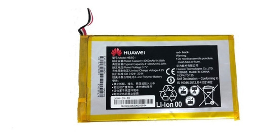 Bateria Para Tablet Huawei T1-701 T1 Mediapad 7