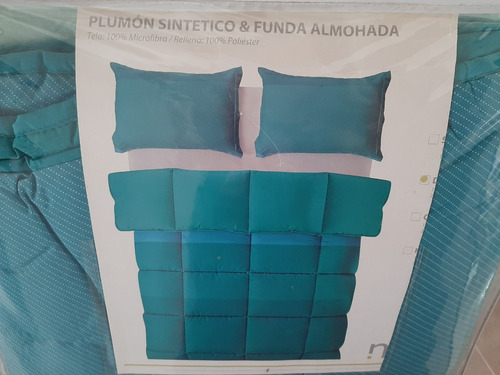 Edredon Plumón Doble Faz Cama Doble