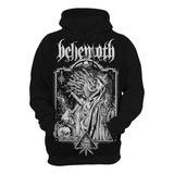 Blusa Moletom Full Behemoth Black Metal Ótima Qualidade