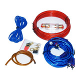 Kit Cables Para Amplificador Subwoofer 1500w Auto / 213004