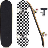 Patineta Blank Profesional Ajedrez Madera Rusa Envio Gratis