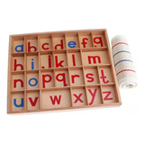 Niños Montessori Materiales Del Alfabeto Movibles Idioma