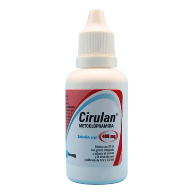 Cirulan Metoclopramida 400 Mg Solución Oral 20 Ml Gotas | MercadoLibre