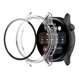 Protector Para Huawei Watch 3 + Vidrio De 46mm Case Funda