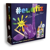 #euqfiz Slime Kit 1 Clear Slime Glitter - I9 Brinquedos