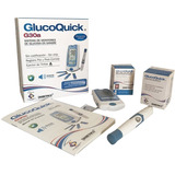 Glucómetro Glucoquick G30a + 50 Tirillas + 50 Lancetas  