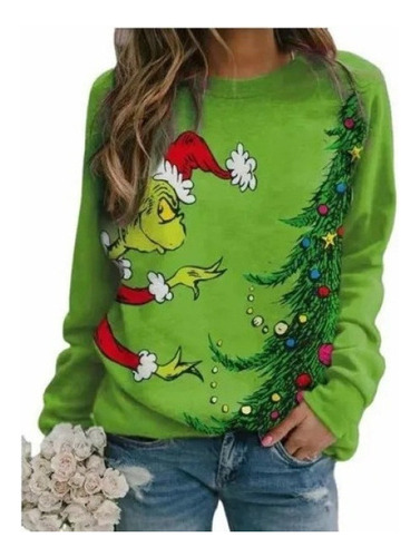 Grinch Árbol De Navidad Ropa Verde Sudaderas Sudaderas