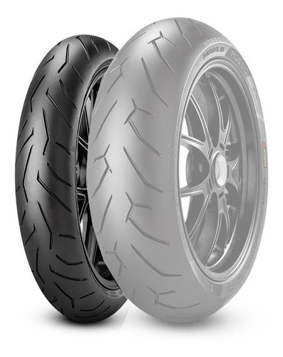 Cubierta Pirelli 100/80r17m/ctl Diablo Rosso 2 Yamaha Fz 16 