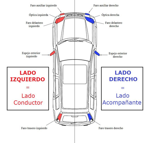 Faro Auxiliar Izquierda Audi A4 10/13 Taiwan Izquierdo Foto 4