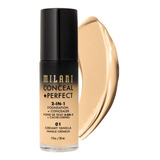 Conceal+perfect2-in-1 Foundation+concealer 01 Creamy Vanilla