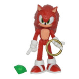 Figura Juguete The Hedgehog Rojo Sonic Diamante