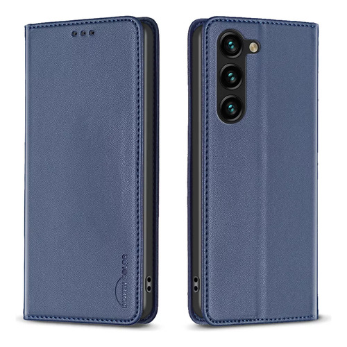 Funda Magnética De Piel Para Samsung Galaxy Car Wallet