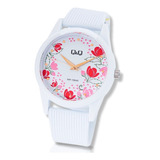 Reloj Para Mujer Original Deportivo Rosas Ideal Para Regalo