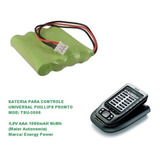 Bateria Controle Universal Philips Pronto Tsu-3500 4,8v Aaa