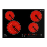 Fogão Cooktop Elétrico Philco Volcano 4 Bocas Pct44vc 220v 