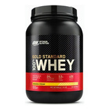 Proteina On Gold Standard 100% Whey 2 Lbs Sabor Doble Chocolate