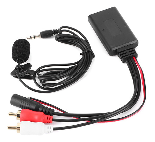 Adaptador De Cable Rca Del Módulo Auxiliar Bluetooth 2 Con M