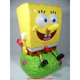 Boneco Bob Esponja Porta Balas Chiclets Baleiro 22,5cm 2012