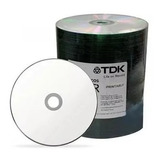 Cd Tdk Imprimible    X 100u 700mb 80 Min-mercadoenvios