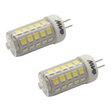 Lámpara Led Bipin Bi Pin 4w Baw G4 12v Fría Cálida Pack X 2