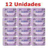 12 Sabonete Albany Lavanda Perfumes Da Natureza 85g