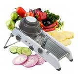 Cortador Rebanador Verduras Mandolina Acero Inox 18 Cortes