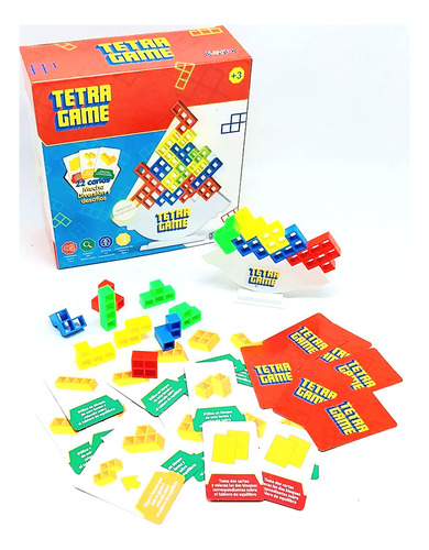 Juego Mesa Tetra Game Motricidad Fina +3 Años Mundo Prg F120