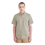 Camisa Hombre Signature Comfort Flex Verde Dockers