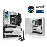 Asus Rog Strix X670e-a Gaming Wifi, Am5, Atx, 4 Ddr5, Wi-fi Color Branco