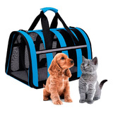 Mochila Bolsa Transportadora Mascota Gato Perro Portatil S