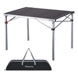 Kingcamp Mesa Portatil Plegable De Aluminio Estable Para Pic