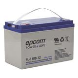 Batería Solar Recargable Epcom 12 V 110 Ah Ciclo Profundo
