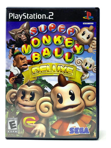 Jogo Seminovo Super Monkey Ball Deluxe Ps2