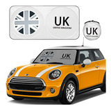 Sombrilla Para Parabrisas Mini Cooper Union Jack (gris)