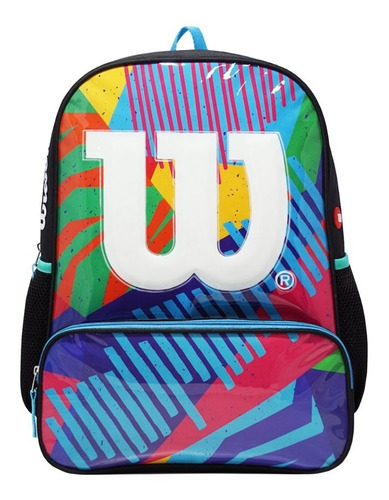 Mochila Wilson Original Escolar Urbana Frente Plástico Cuota