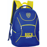 Mochila Grande Club Boca Otros Licencia Oficial