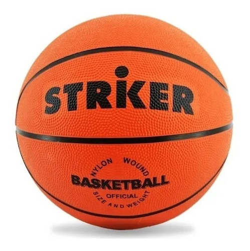 Pelota Basquet N°3 Striker Basket Mini Premini Goma Balon
